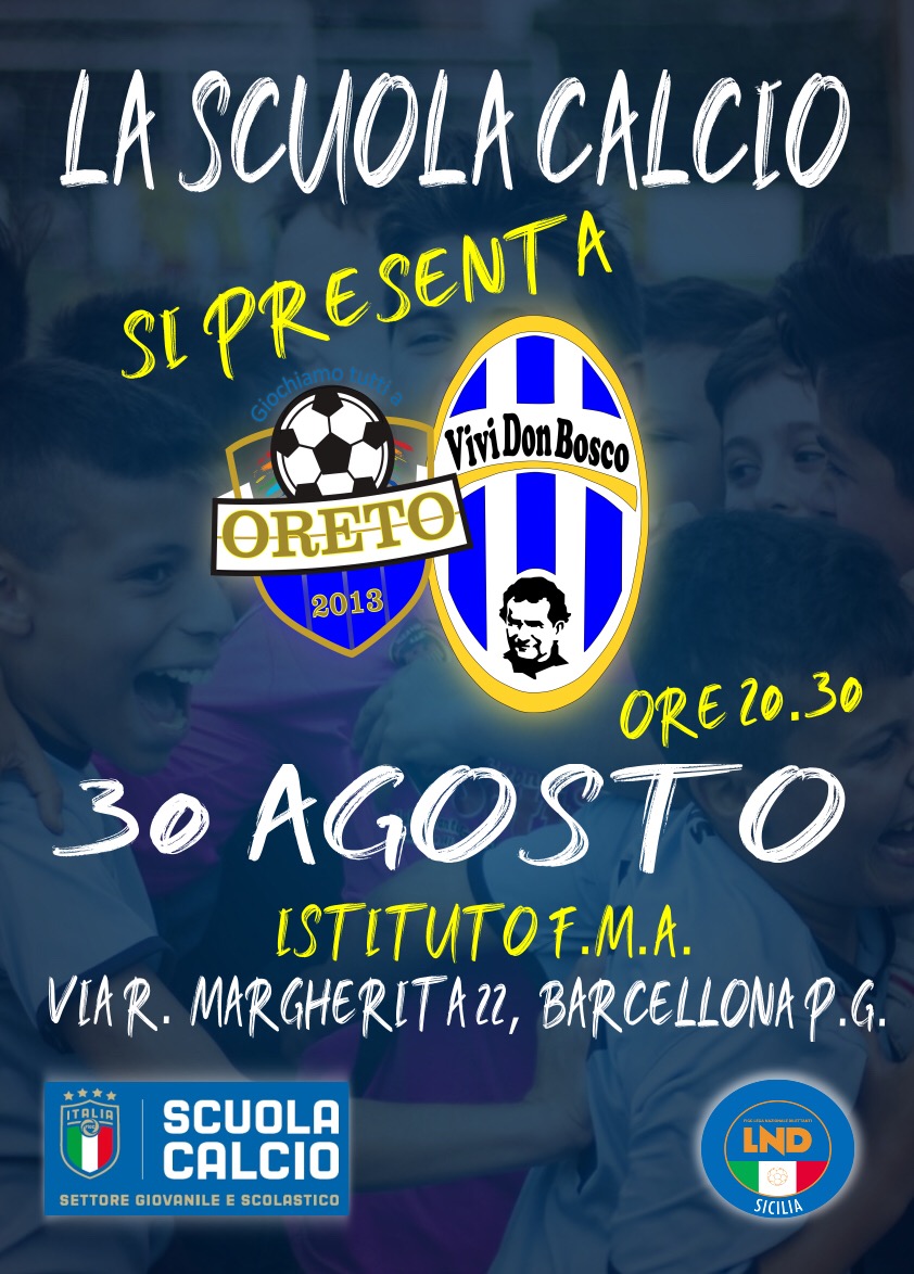 Calcio. La Vivi Don Bosco presenta la scuola calcio