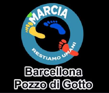 La Marcia “RESTIAMO UMANI” di John Mpaliza fa tappa a Barcellona Pozzo di Gotto