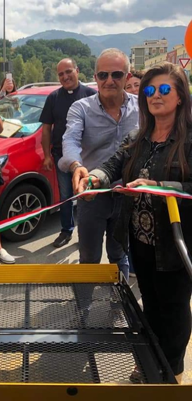 Barcellona PG. L’Assessore Angelo Paride Pino inaugura “Mobilità Garantita”, meritorio progetto per disabili