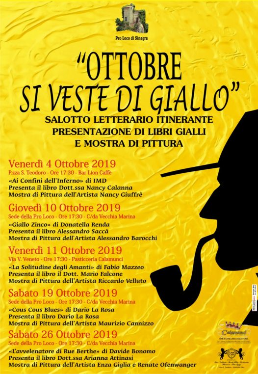 Sinagra. Al via gli eventi di “Ottobre si veste di giallo”