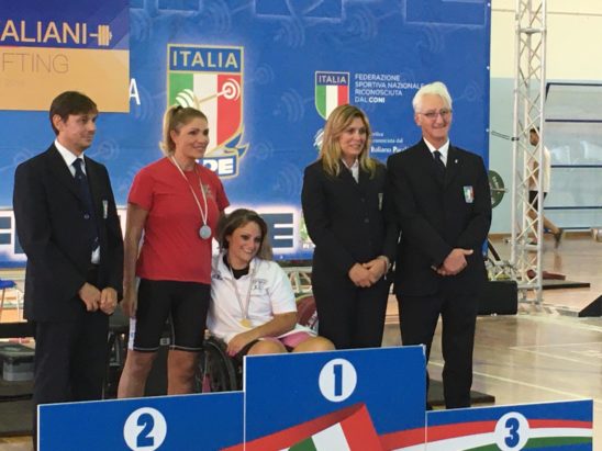 Barcellona PG. Vera forza della natura.. Roberta Macrì ennesimo oro ai Campionati italiani Para-Powerlifting: “Nulla è impossibile, basta volerlo”