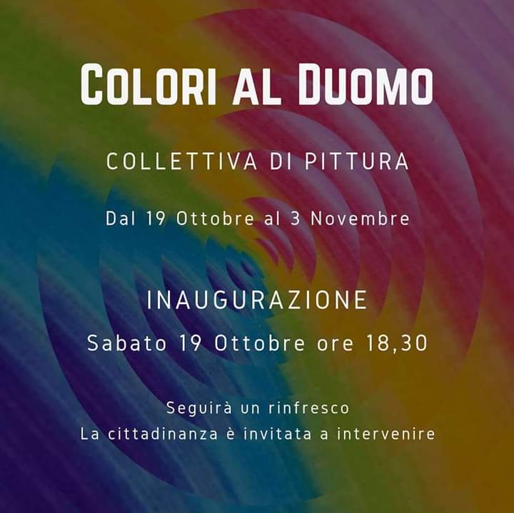 Castroreale. La Mostra di Pittura “COLORI AL DUOMO”