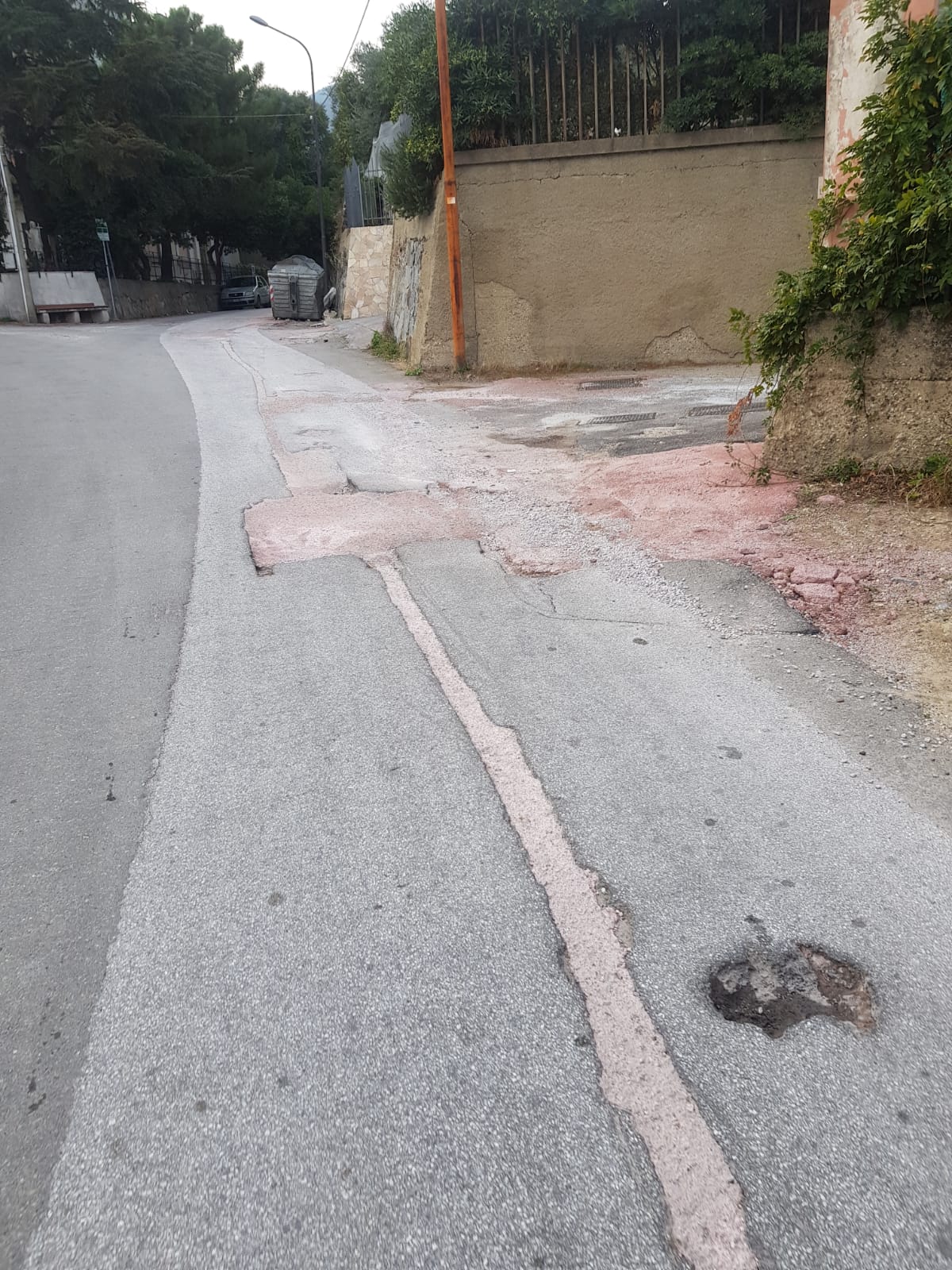 Messina. Strade devastate dalla fibra ottica, Gioveni chiede il ripristino