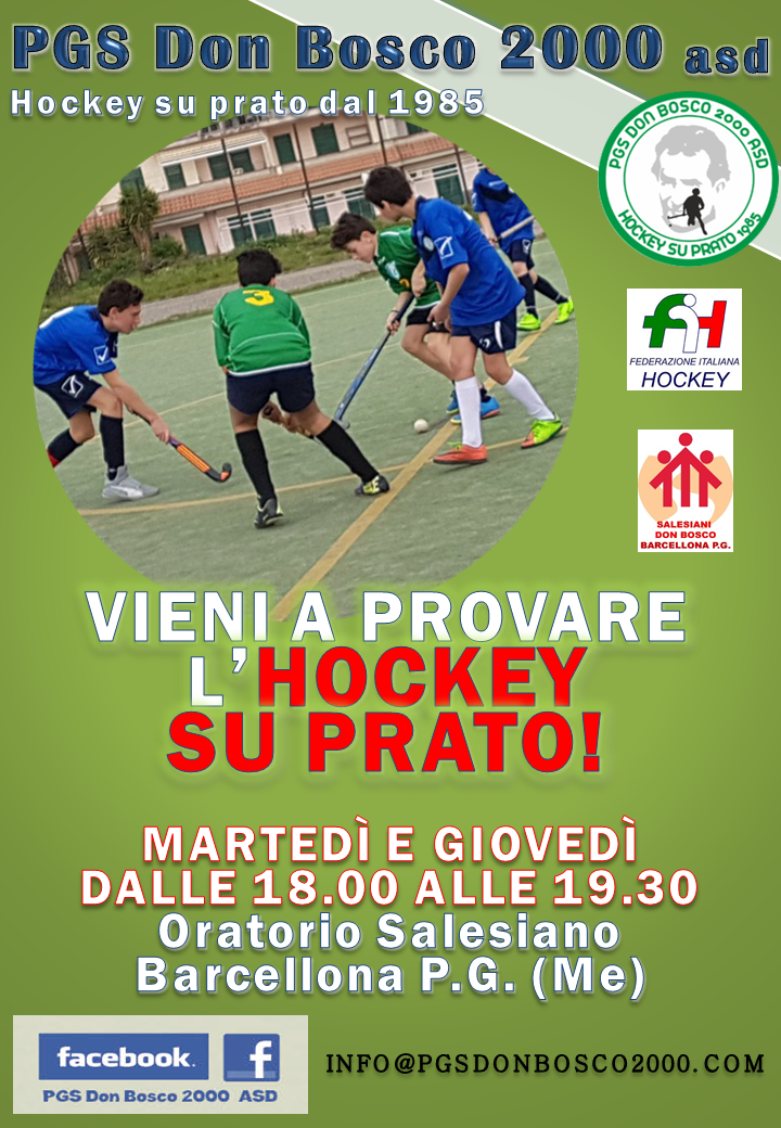 Barcellona PG. Hockey su prato, al via nuova stagione PGS Don Bosco 2000