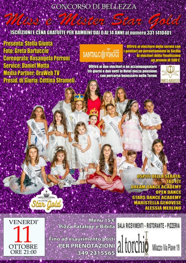 #ConcorsoBambini Star Gold, quarta tappa tra entusiasmo, ospiti e divertimento