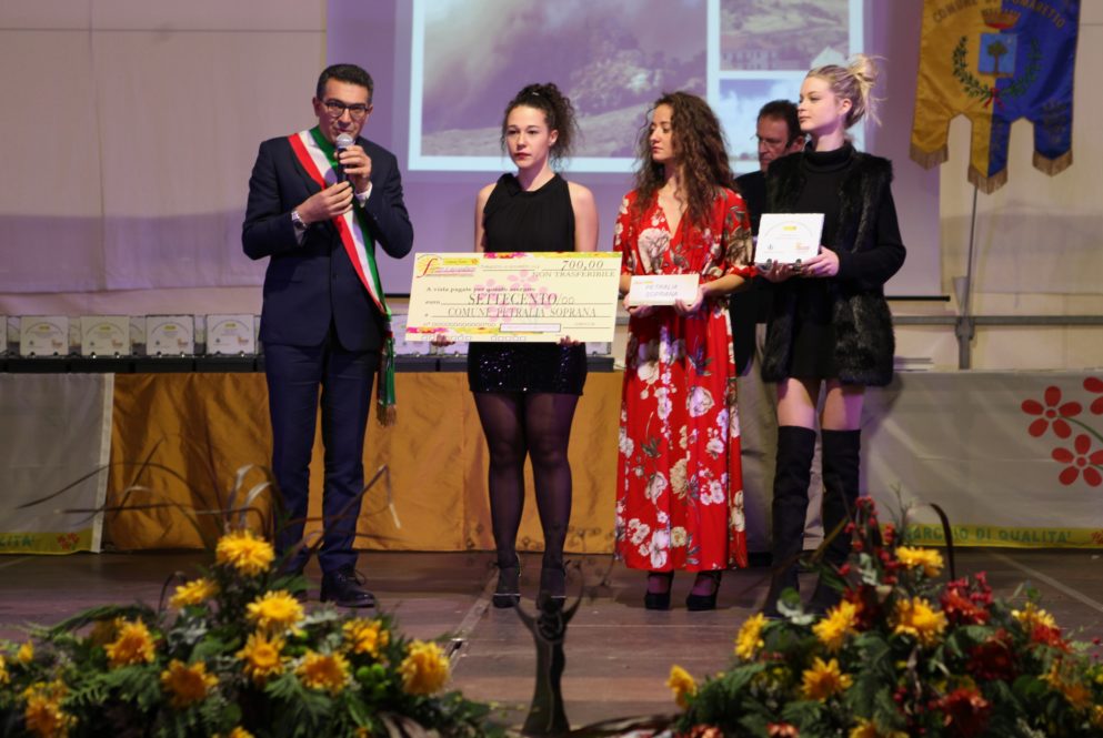 Comuni Fioriti. Petralia Soprana, premio solidarietà per il grave incendio estivo