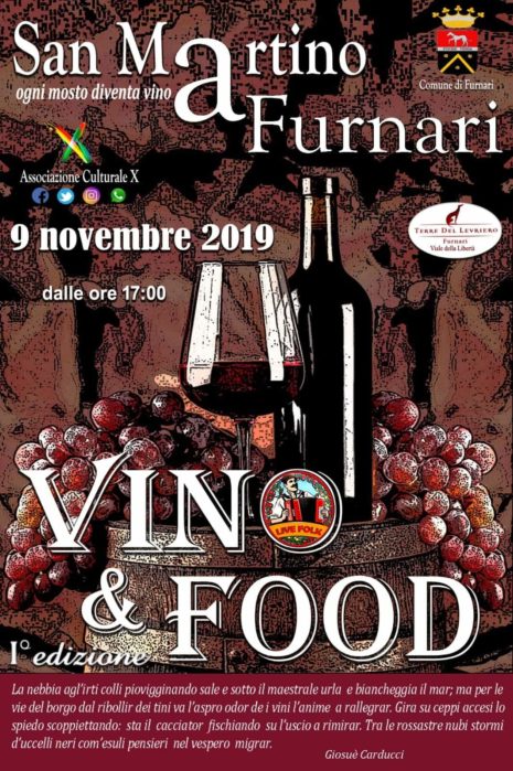 Furnari. ‘Vino & Food’ tra tipicità e riscoperta di antichi sapori e tradizioni