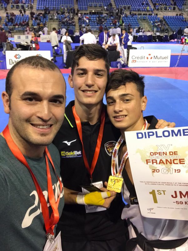 Barcellona PG. Taekwondo, all’Open di Francia Oro per Giuseppe Foti