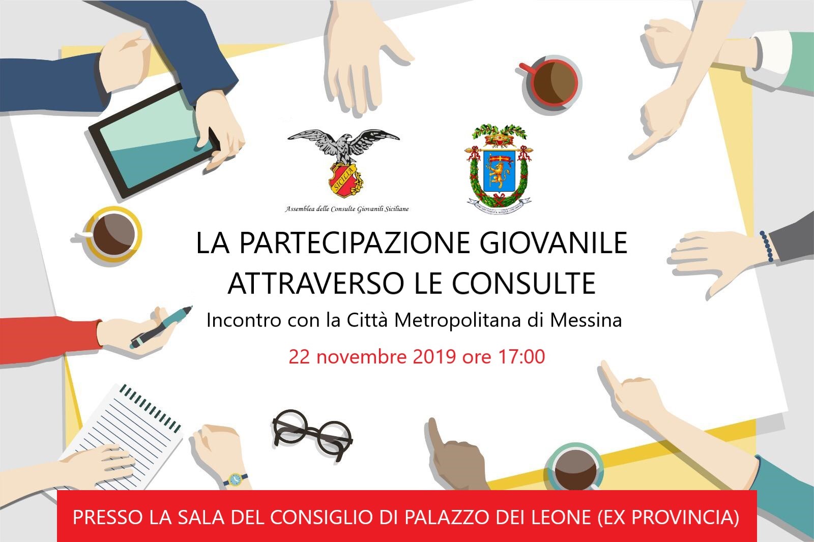 Consulte Giovanili Siciliane. Al via primo incontro provinciale delle consulte di Messina