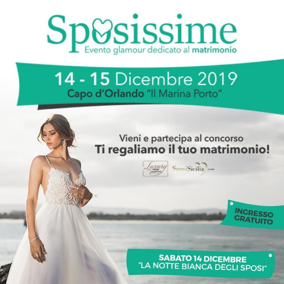 ‘Sposissime 2019’, evento Glamour di prestigio a Capo D’Orlando