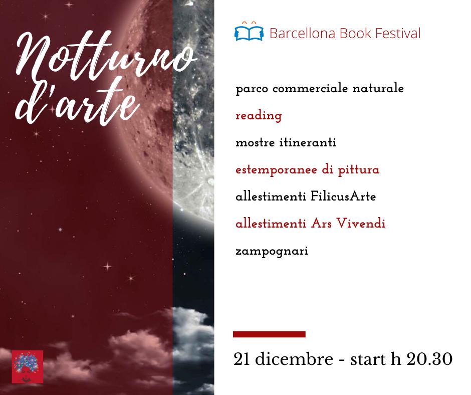 Barcellona PG. “Notturno d’Arte”, fra mostre, reading, zampognari, giocolieri, musica e apertura straordinaria dei negozi