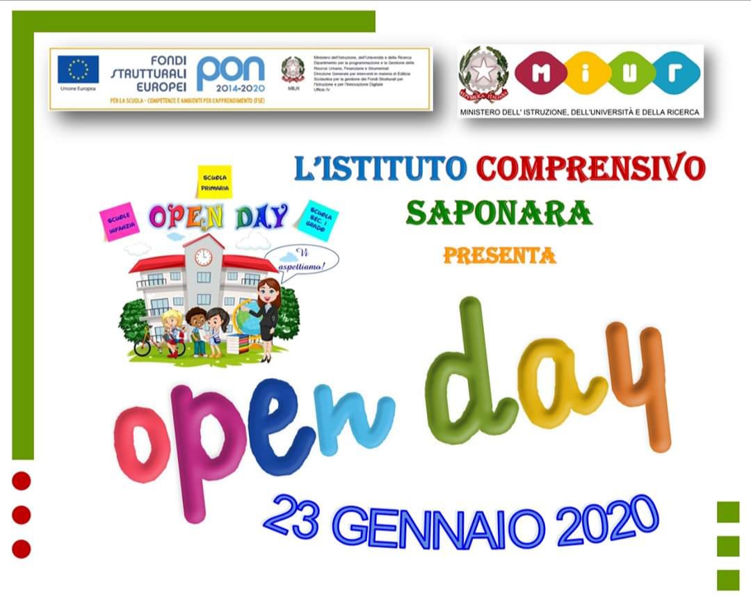 Grande successo per l’Open Day dell’Istituto Comprensivo di Saponara