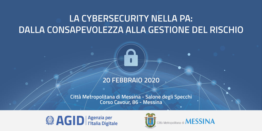 Incontro su “La cybersecurity nella P.A.: dalla consapevolezza alla gestione del rischio”