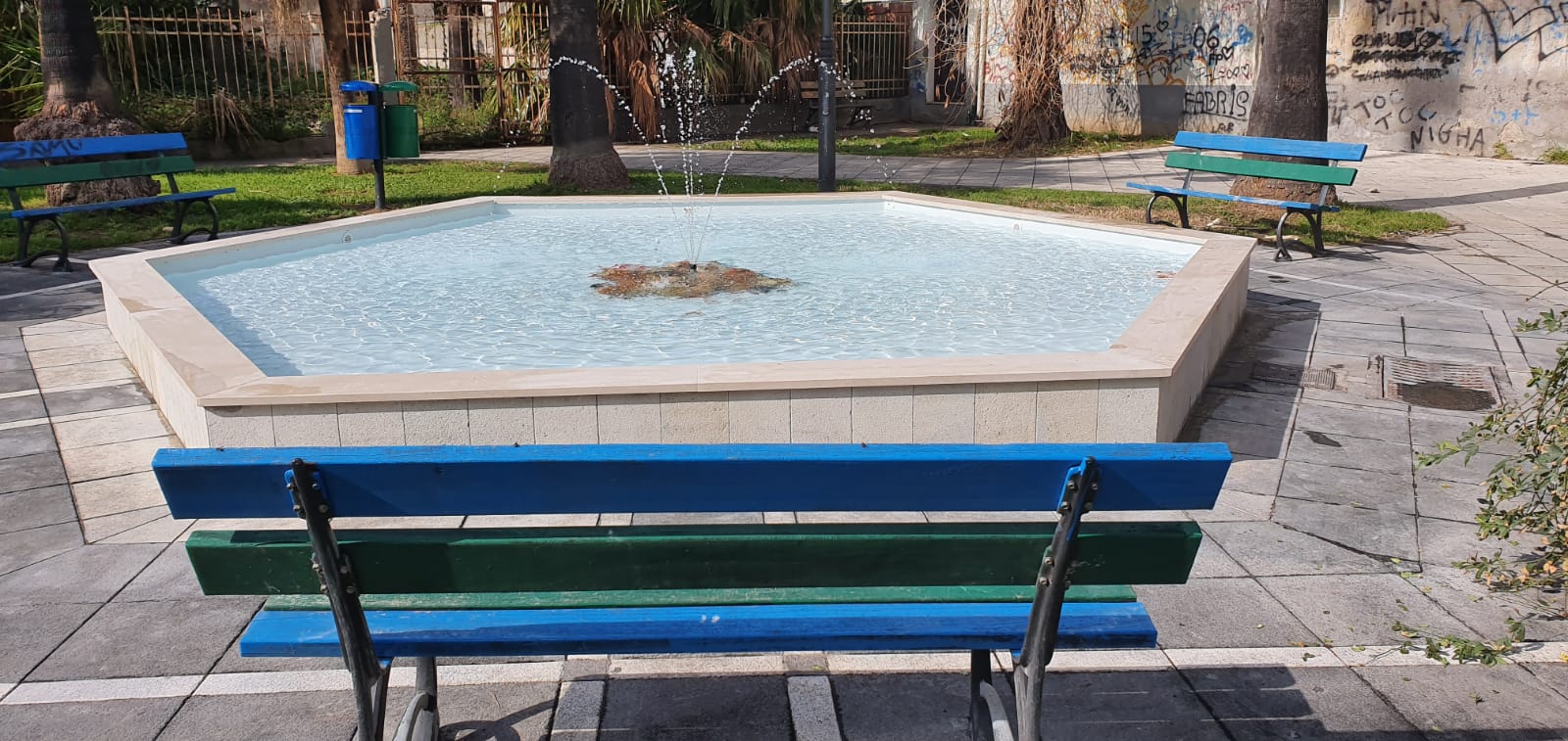 Barcellona PG. Piazza Libertà, Villarosa: “Riconsegniamo fontana alla città, nostro progetto ambizioso”