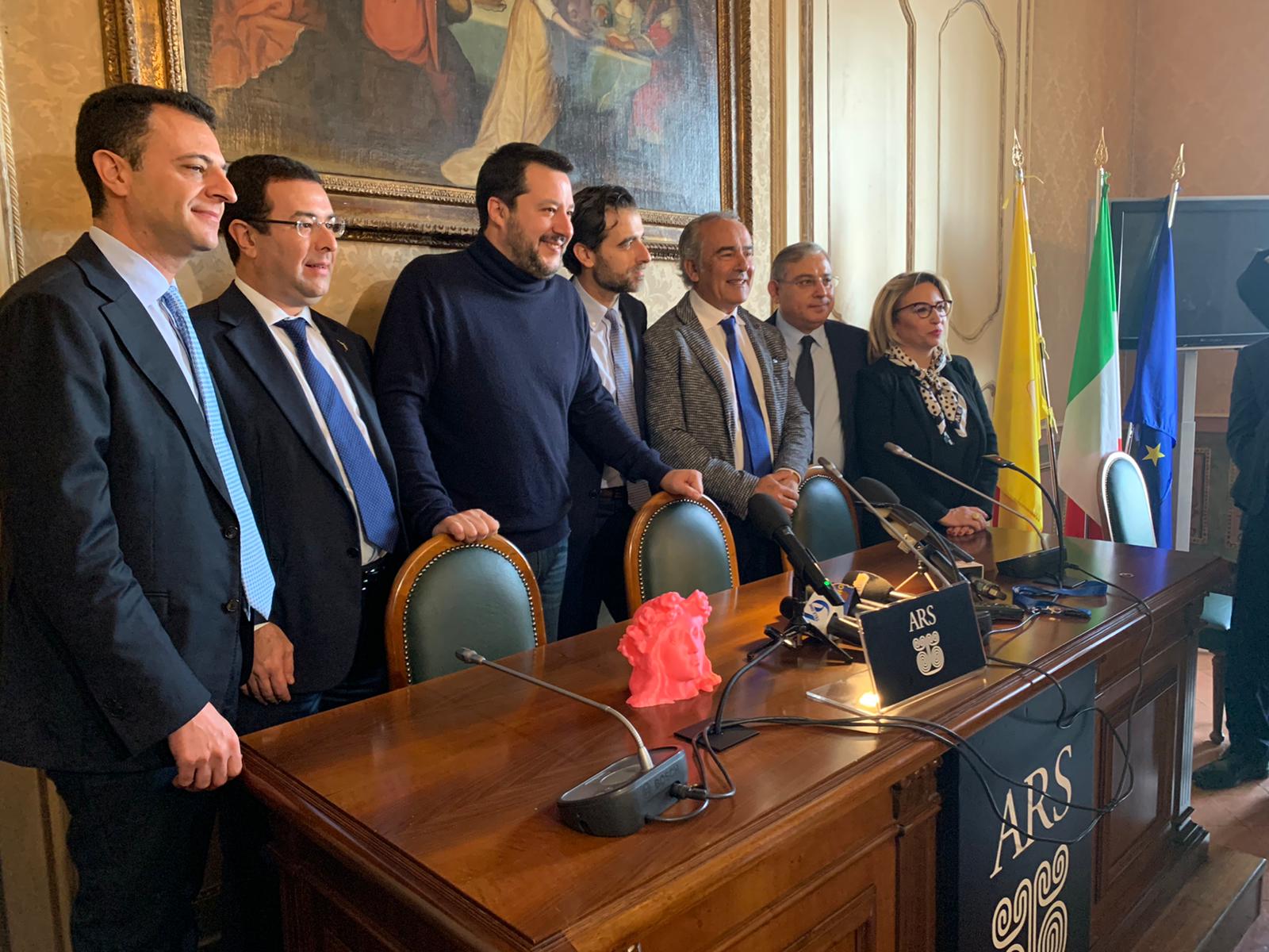Regione. Conferenza presentazione Lega con Salvini, Catalfamo: “Entusiasmo condiviso dai territori”