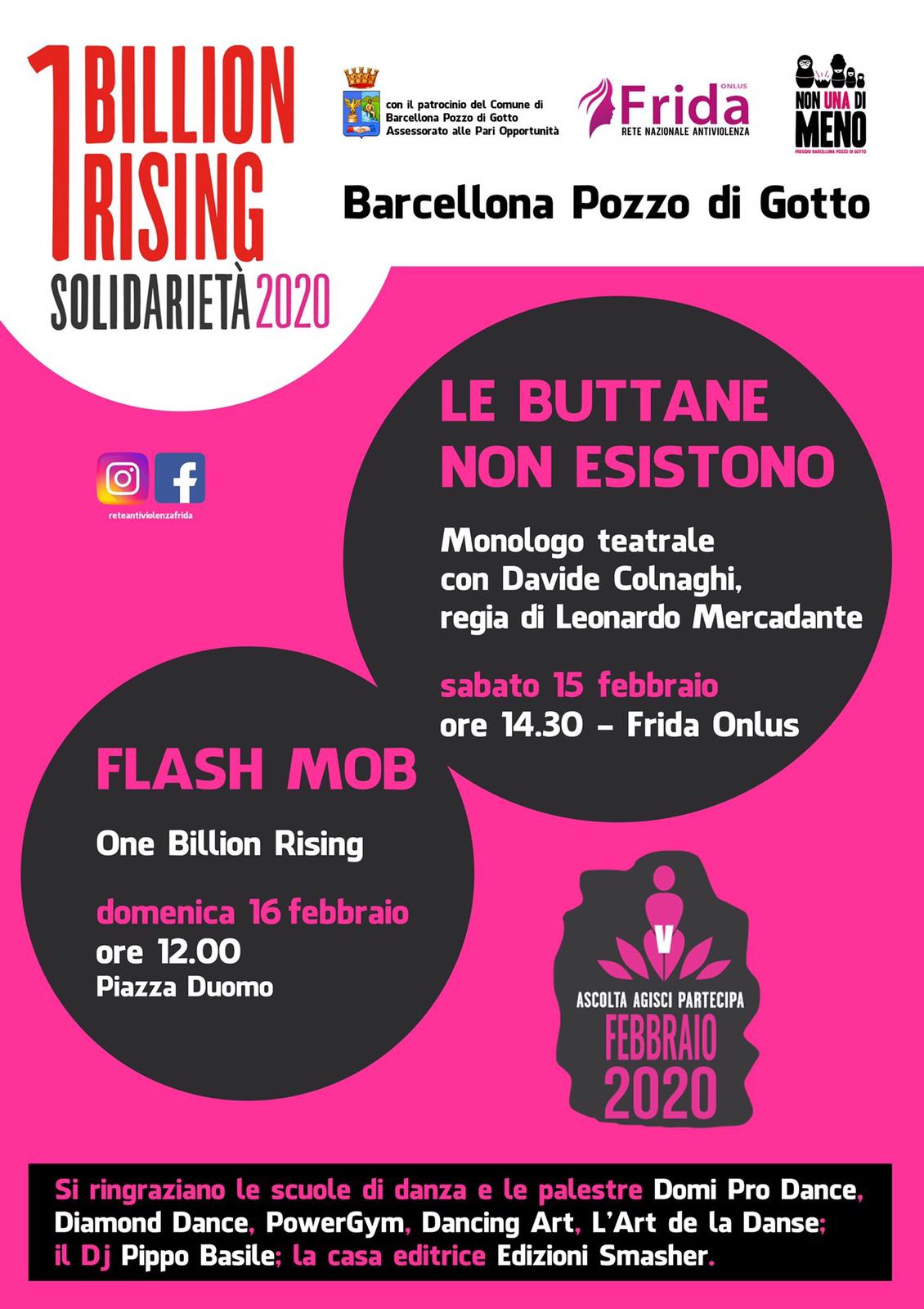 One Billion Rising a Barcellona Pozzo di Gotto