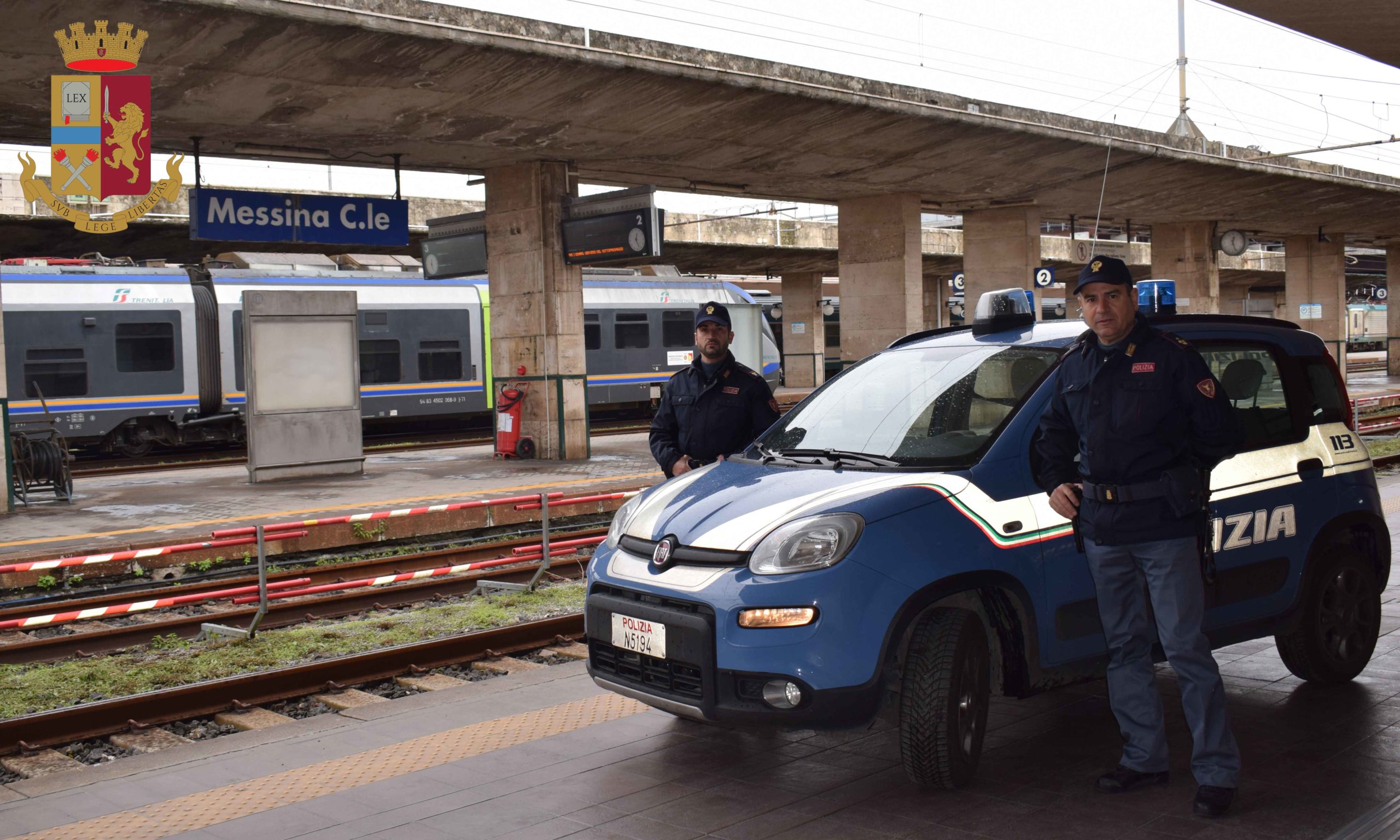 Messina. Polizia arresta due ladri di rame in stazione