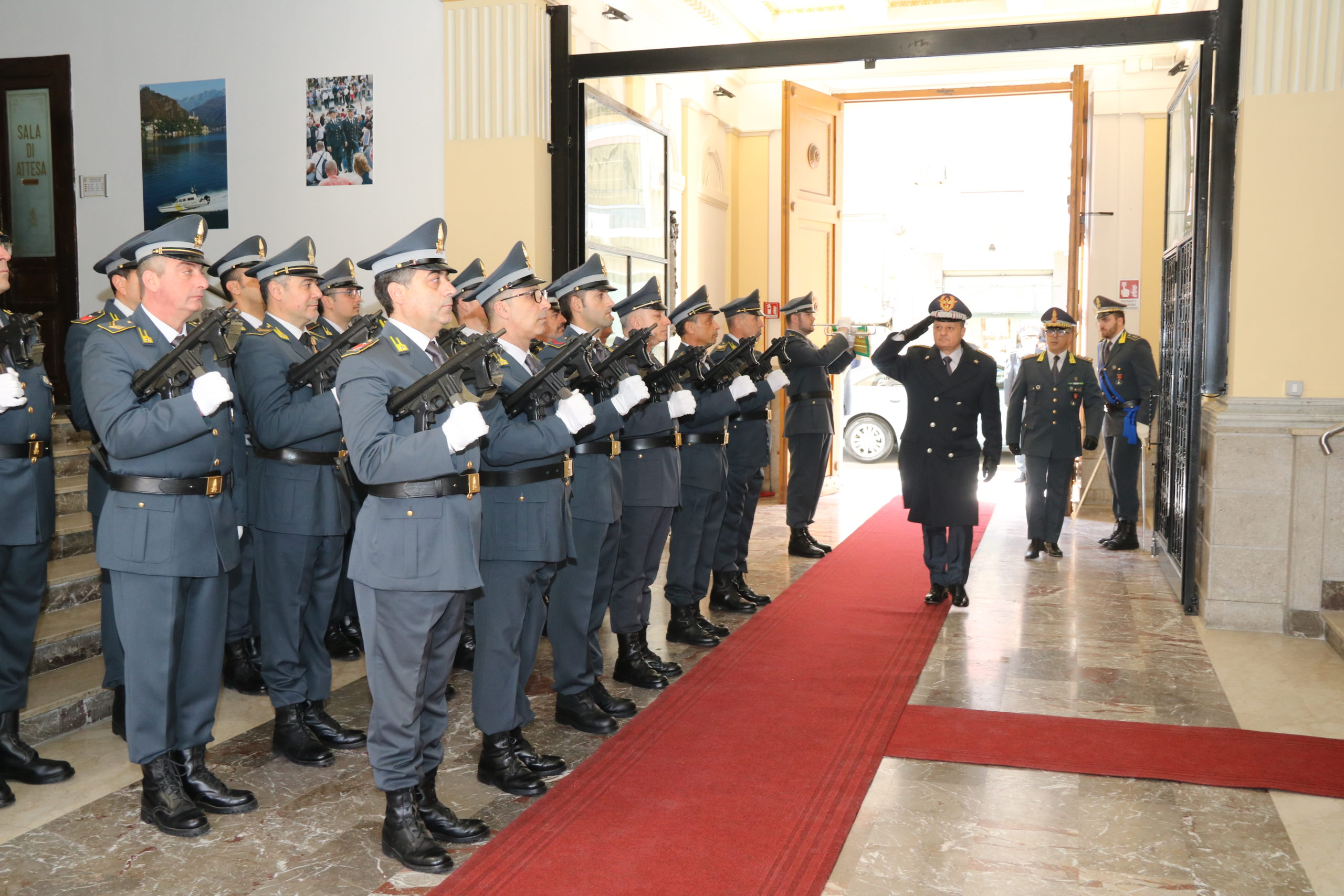 Guardia di Finanza. Visita del Comandante Generale presso il Comando Provinciale Messina