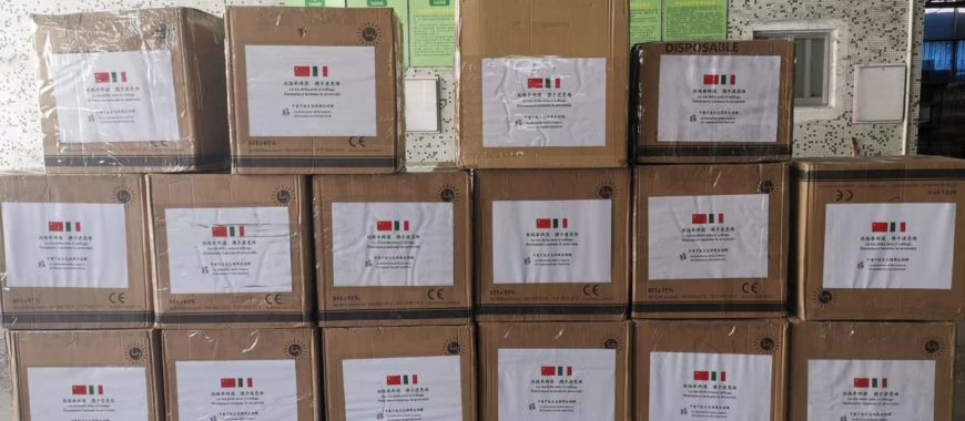 Merì. Grande solidarietà dalla Cina, in arrivo 50 mila mascherine. Bonansinga:”Commosso, grati a Maestro Chinnici”