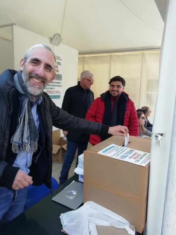 Elezioni Barcellona PG. Antonio Dario Mamì vince le “Primarie” e sarà il candidato del Centrosinistra