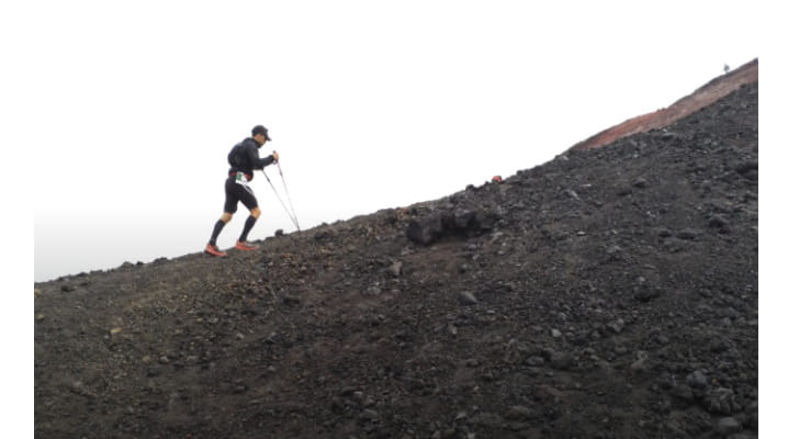 Barcellona PG. Prova straordinaria di Biagio Pirri al ‘Vulcano-Etna Extreme’: “La fatica, preludio a gioia indescrivibile..”