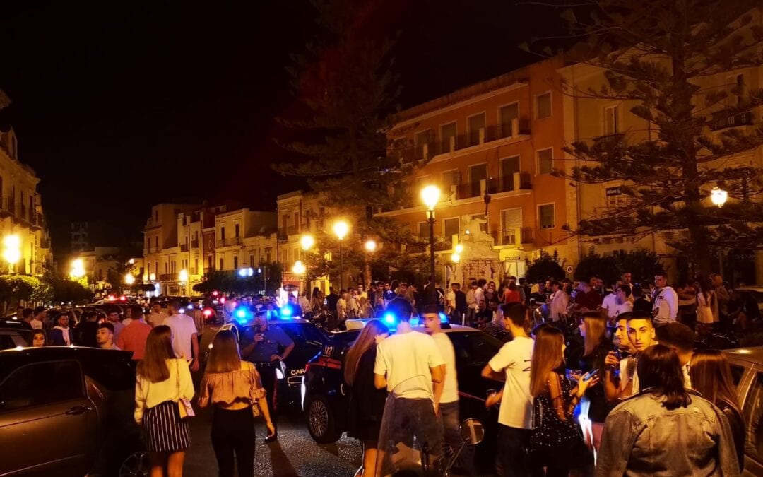 Movida ‘fuori controllo’, arrivano i Carabinieri a Milazzo e Barcellona PG