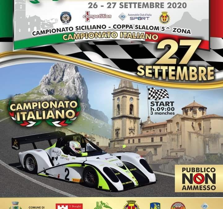 Il 25° Slalom Rocca Novara di Sicilia il 26 e 27 settembre. Ben 140 iscritti e tante iniziative collaterali nel Borgo