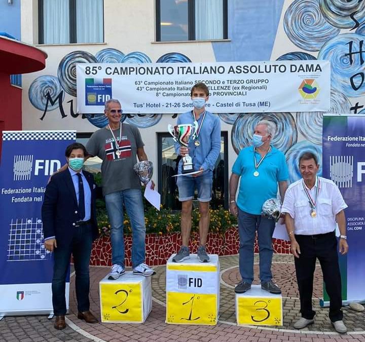 Castel di Tusa. Il messinese Michele Maijnelli ViceCampione Nazionale di Dama Italiana