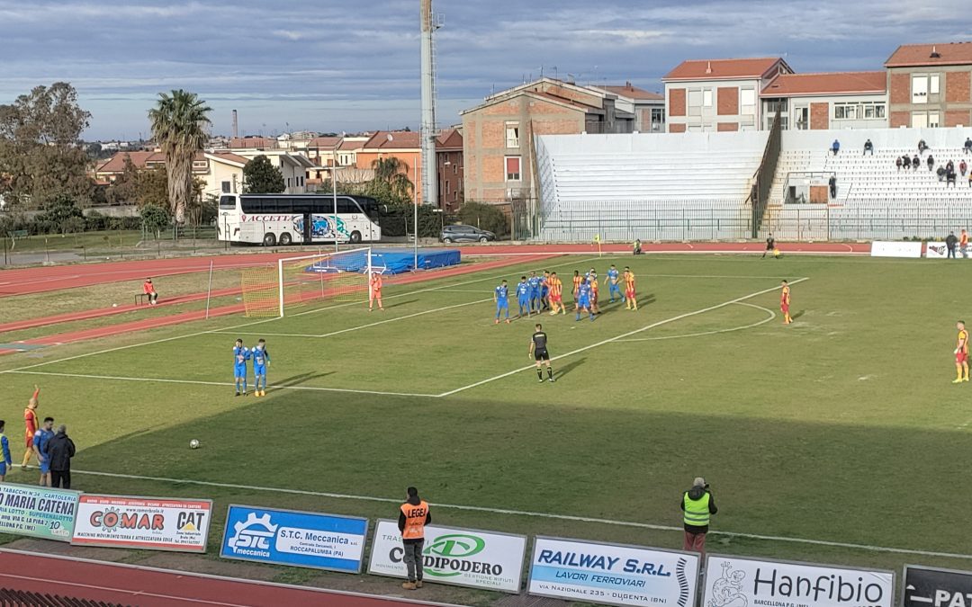 Calcio. Eccellenza, l’Igea stecca il big-match con il Ragusa: 0-1 davanti ad uno pubblico spettacolare