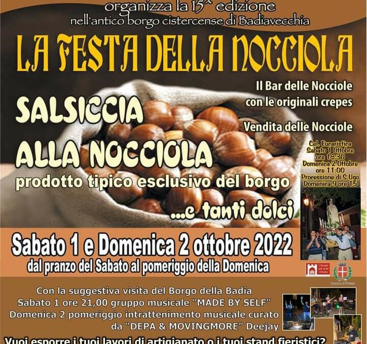 Novara di Sicilia. La XV Festa della Nocciola a Badiavecchia