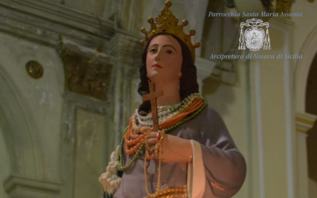 Novara di Sicilia. Santa Barbara torna nella sua Chiesa in occasione della Festa Liturgica del 4 dicembre 2022