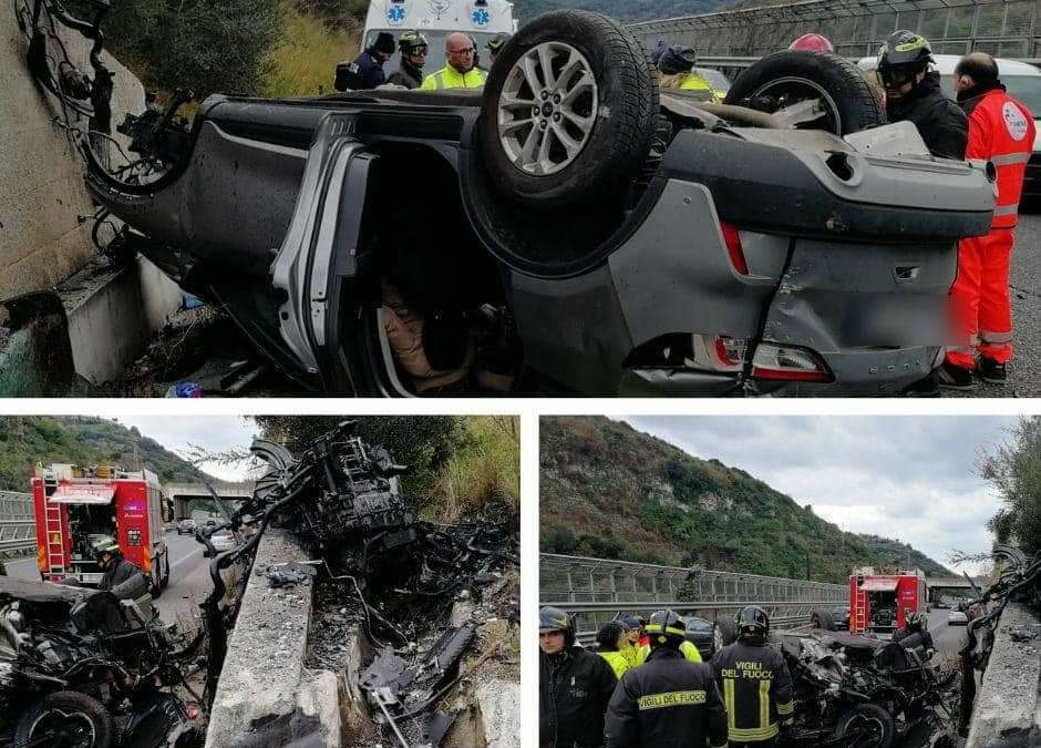Autostrada A/20. Due catanesi perdono la vita in un incidente tra Messina e Villafranca