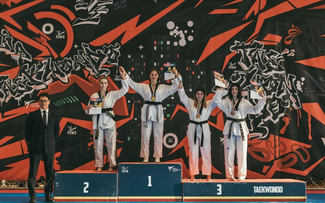 Barcellona PG. Taekwondo, bronzo al Campionato Italiano per Nancy Calabrese della ‘Dream Team’