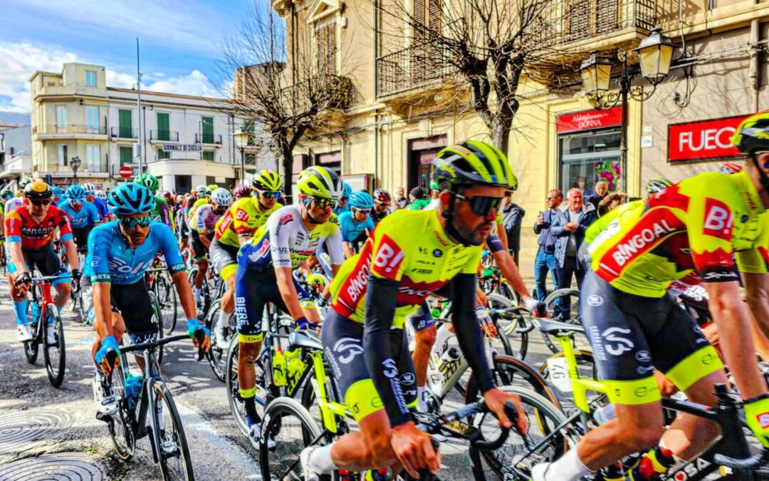Barcellona PG. ‘Giro di Sicilia’, splendida giornata di sport per la partenza ultima tappa
