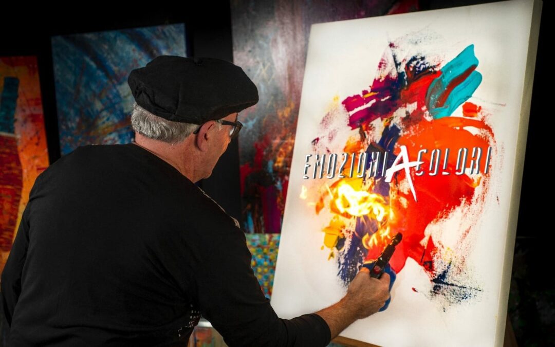 Messina. La mostra di pittura “Una vita a colori” di Francesco Bavastrelli al Salotto Fellini