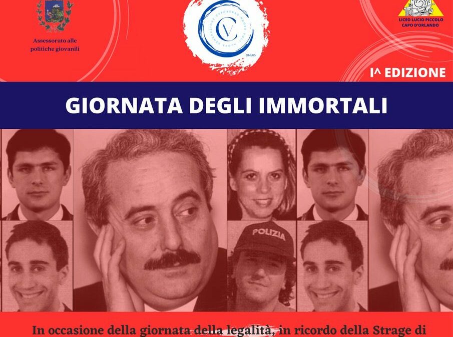 Capo d’Orlando. “La giornata degli Immortali”, sensibilizzare giovani del comprensorio alla legalità