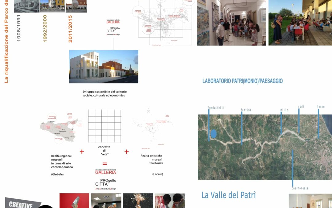 Barcellona PG. Galleria Progetto Città formalizza candidatura progetto di Rigenerazione Urbana “Le Sentinelle Fluttuanti”