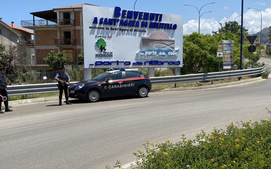 Sant’Agata di Militello. Controlli straordinari del weekend: una denuncia, 3 segnalati per droga e multe per codice della strada