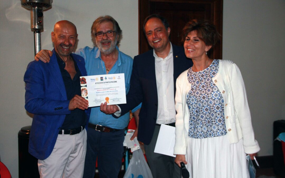 Basicò. Un successo la tradizionale gara di cucina pro Rotary Foundation del Rotary Club Barcellona PG