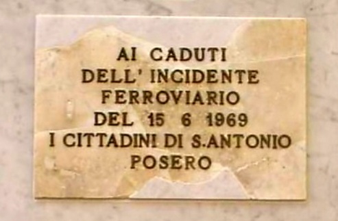 Barcellona PG.  La commemorazione delle vittime dell’incidente ferroviario nella galleria Sant’Antonio 