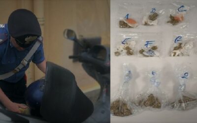 Messina. Nasconde droga nel sellino di una vecchia moto, 36enne arrestato