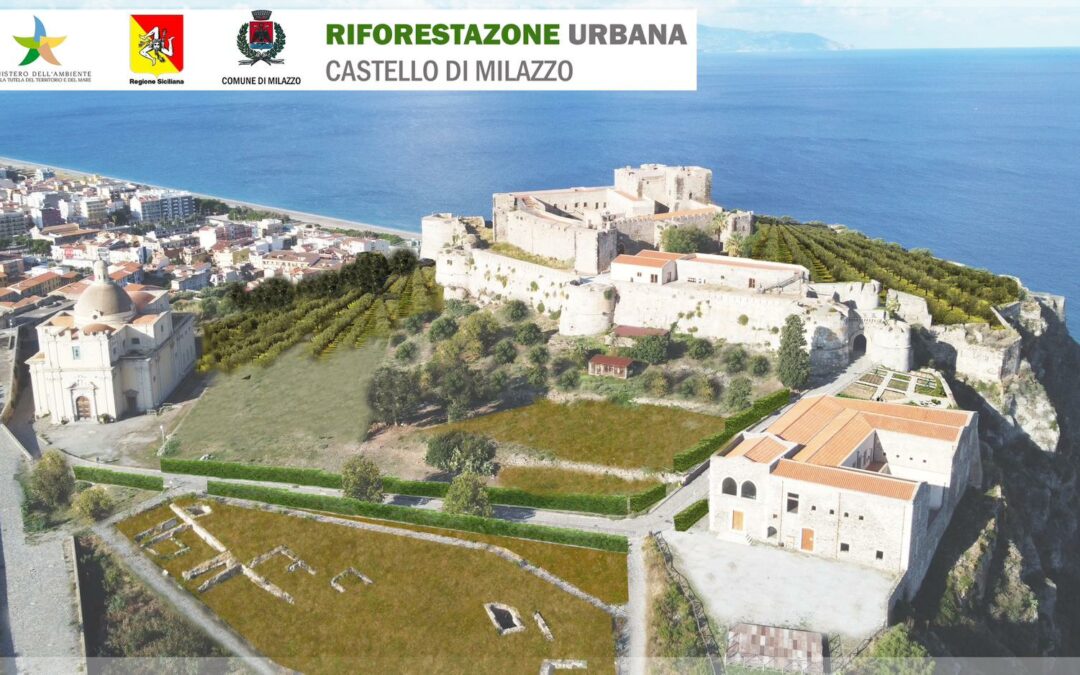 Milazzo. Approvato progetto di riforestazione del Castello, finanziati oltre 520mila euro. Ecco cosa sarà fatto