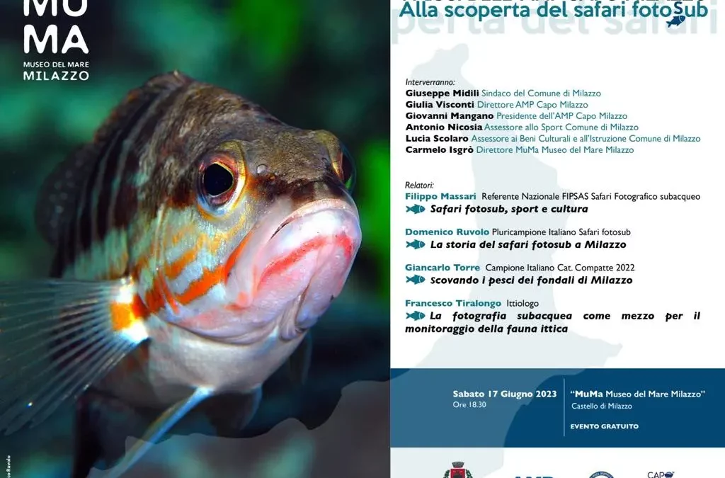 Milazzo. Gare di fotografie subacquee e convegno al Castello, week-end per gli amanti del mare