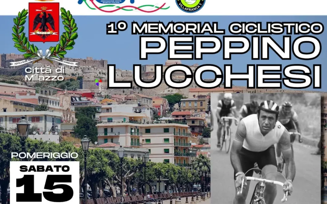 Milazzo. Il 1° Memorial di ciclismo “Peppino Lucchesi”, modifiche temporanee a viabilità. Comune: “Niente isola pedonale nel weekend per due manifestazioni”