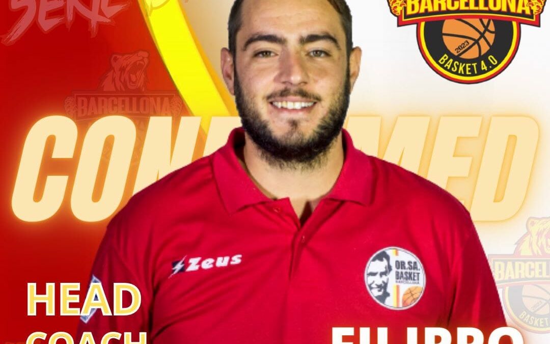Basket. Filippo Biondo riconfermato capo-allenatore Barcellona Basket 4.0, avviato pratica di affiliazione FIP