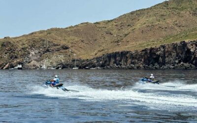 Estate Sicura. Gli acquascooter della Polizia di Stato controllano litorali di Taormina e Isole eolie
