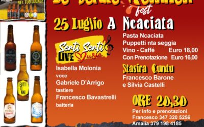 Messina. I “Martedì Messinesi” del Salotto Fellini di piazza Duomo: stasera protagonista “A Pasta Ncaciata”