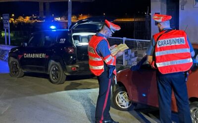 Acquedolci, Caronia e Santo Stefano Camastra, controlli nella Movida: una denuncia e numerose multe