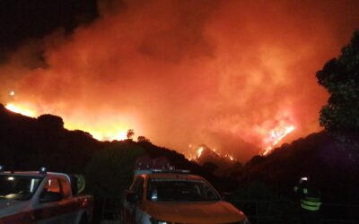 Provincia di Messina. Temperature roventi ed incendi di vastissime dimensioni a Messina e Oliveri; interrotti traffico ferroviario e A/20