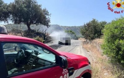 Oliveri. Ritrovato uomo carbonizzato in auto, giallo sulla morte